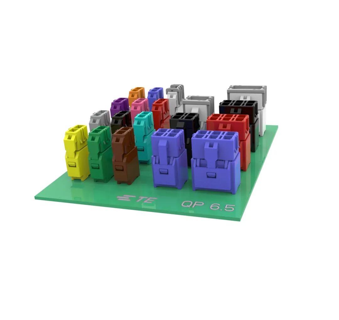 TE QP 6.5 多色电源连接器产品图